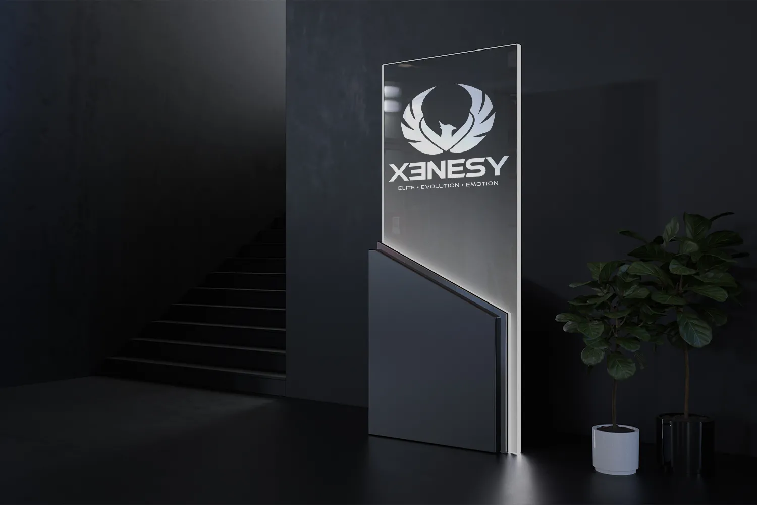Logo graphisme xenesy formation