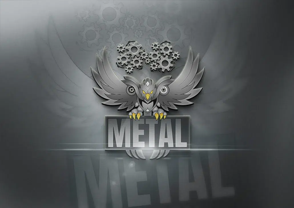graphic design logo phoenix Xenesy metal blog