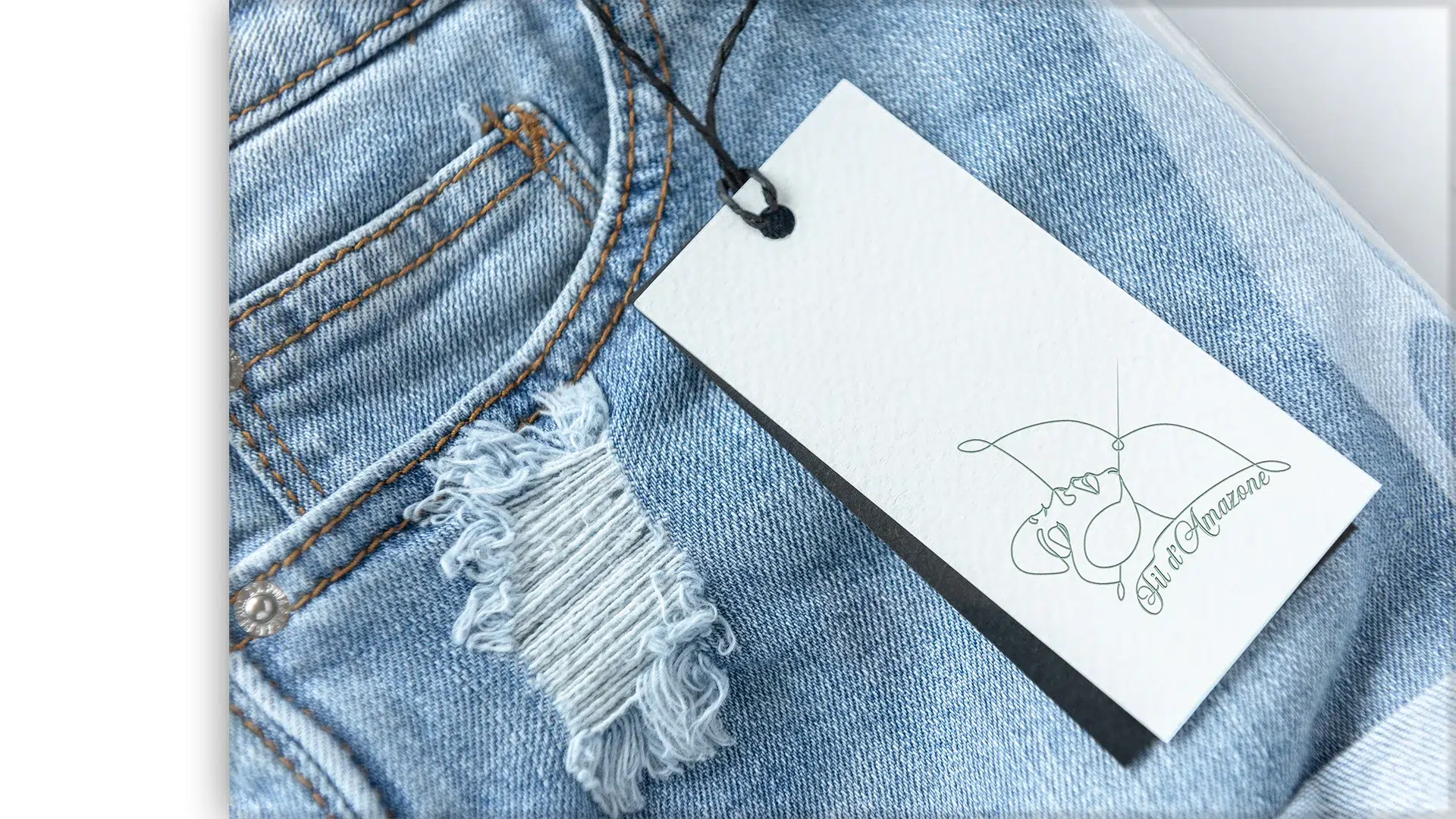 graphisme LOGO - FIL D'AMAZONE fashion mode